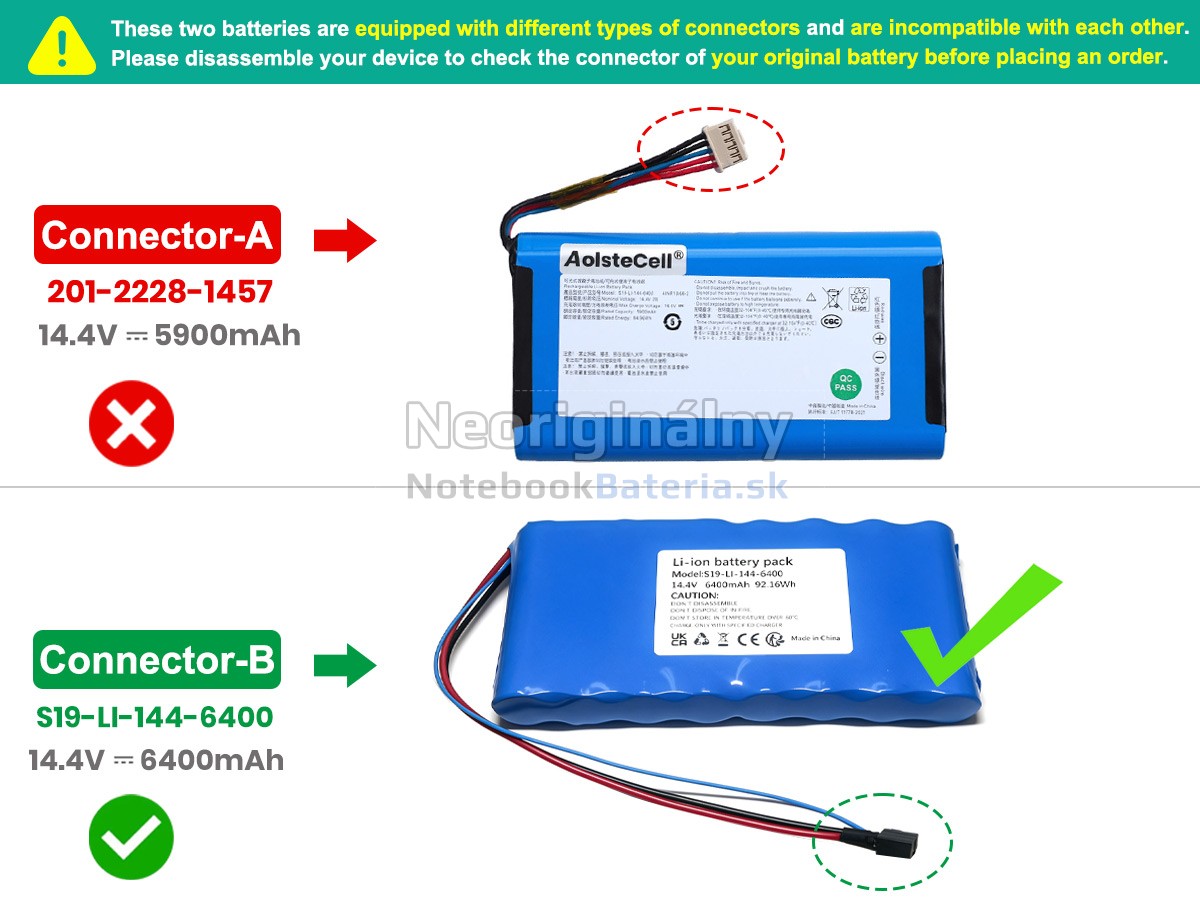 Náhradná batéria pre Ecovacs S19-LI-144-6400
