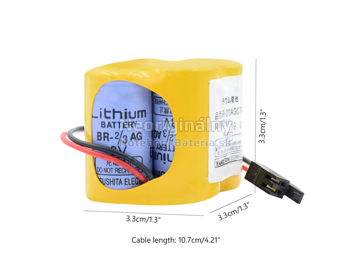 Náhradná batéria pre Fanuc BR-2/3AGCT4A