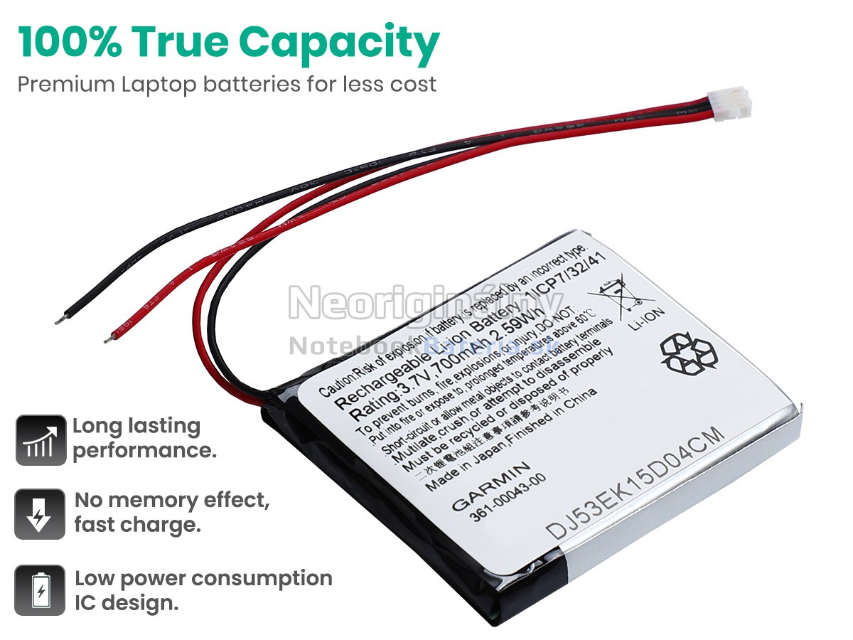 Náhradná batéria pre Garmin EDGE 520 PLUS