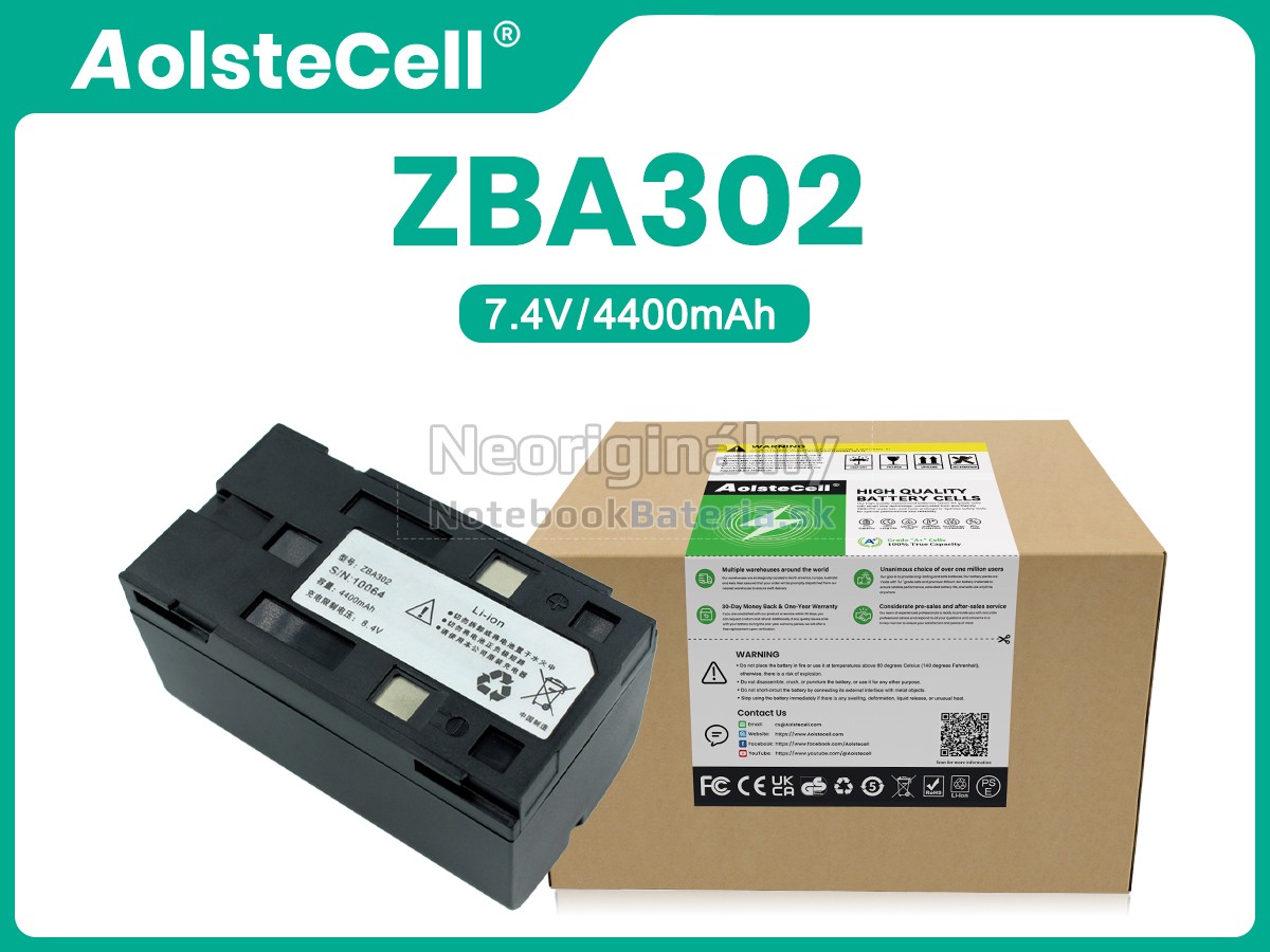 Náhradná batéria pre Geomax ZBA302