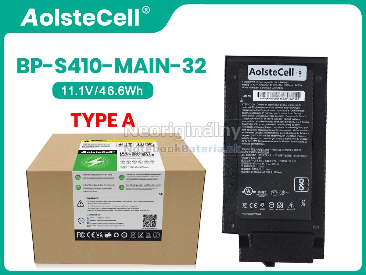 Náhradná batéria pre Getac S410