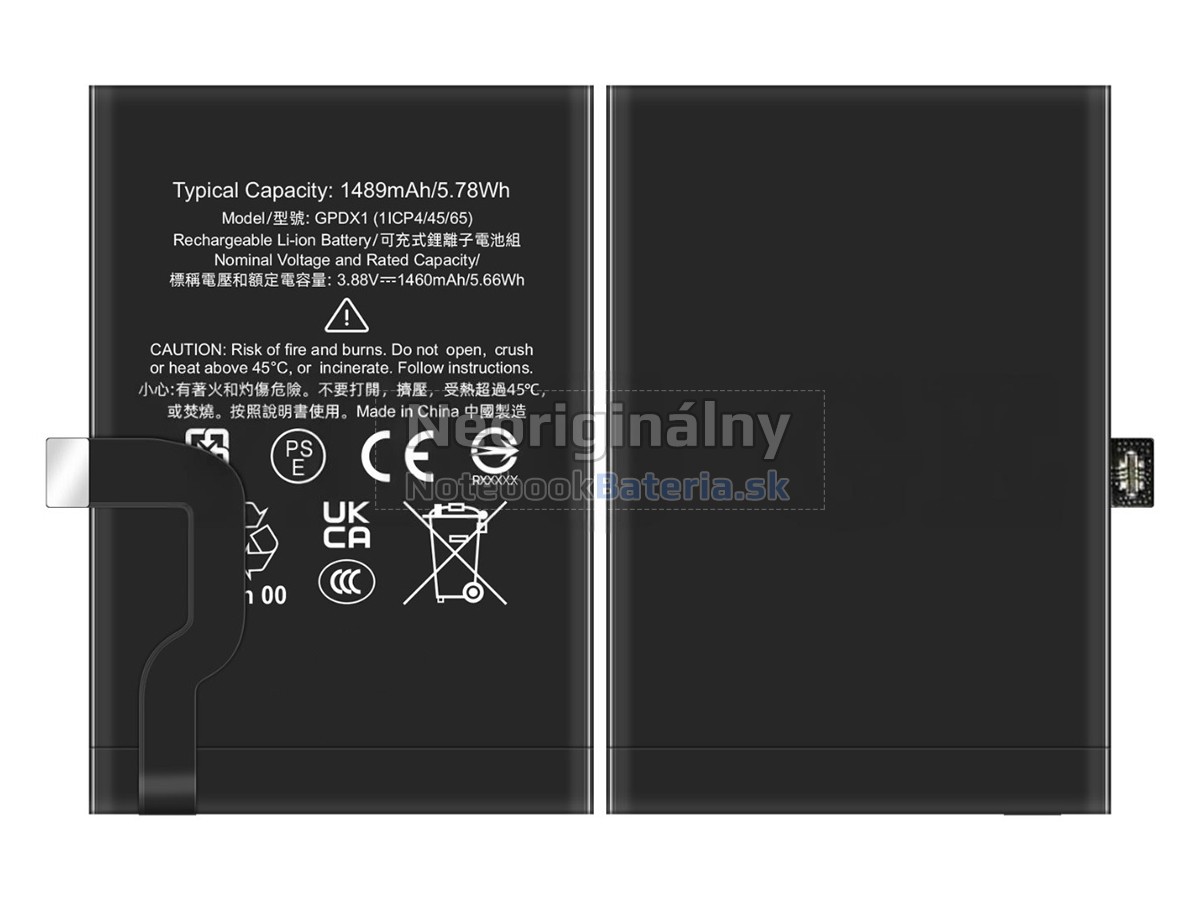 Náhradná batéria pre Google PIXEL FOLD