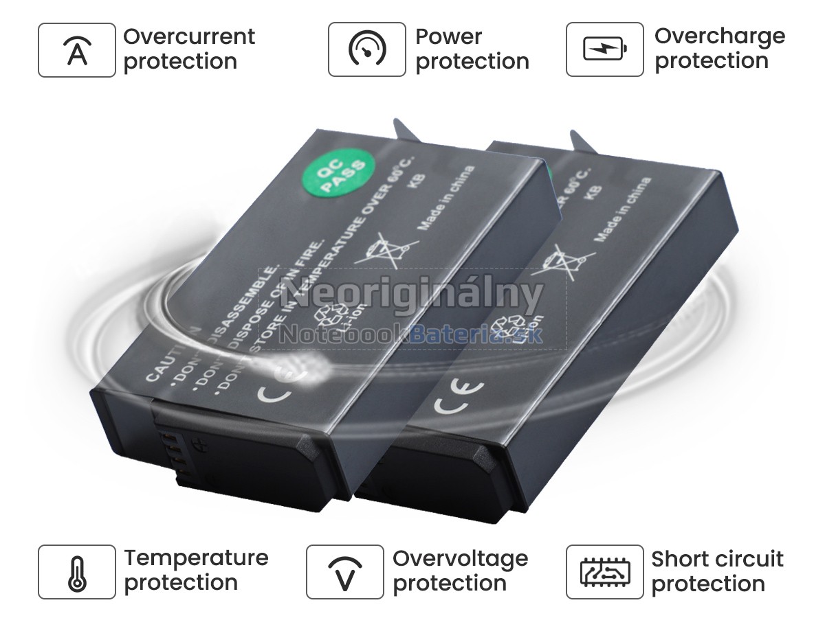 Náhradná batéria pre GoPro FUSION VR 360