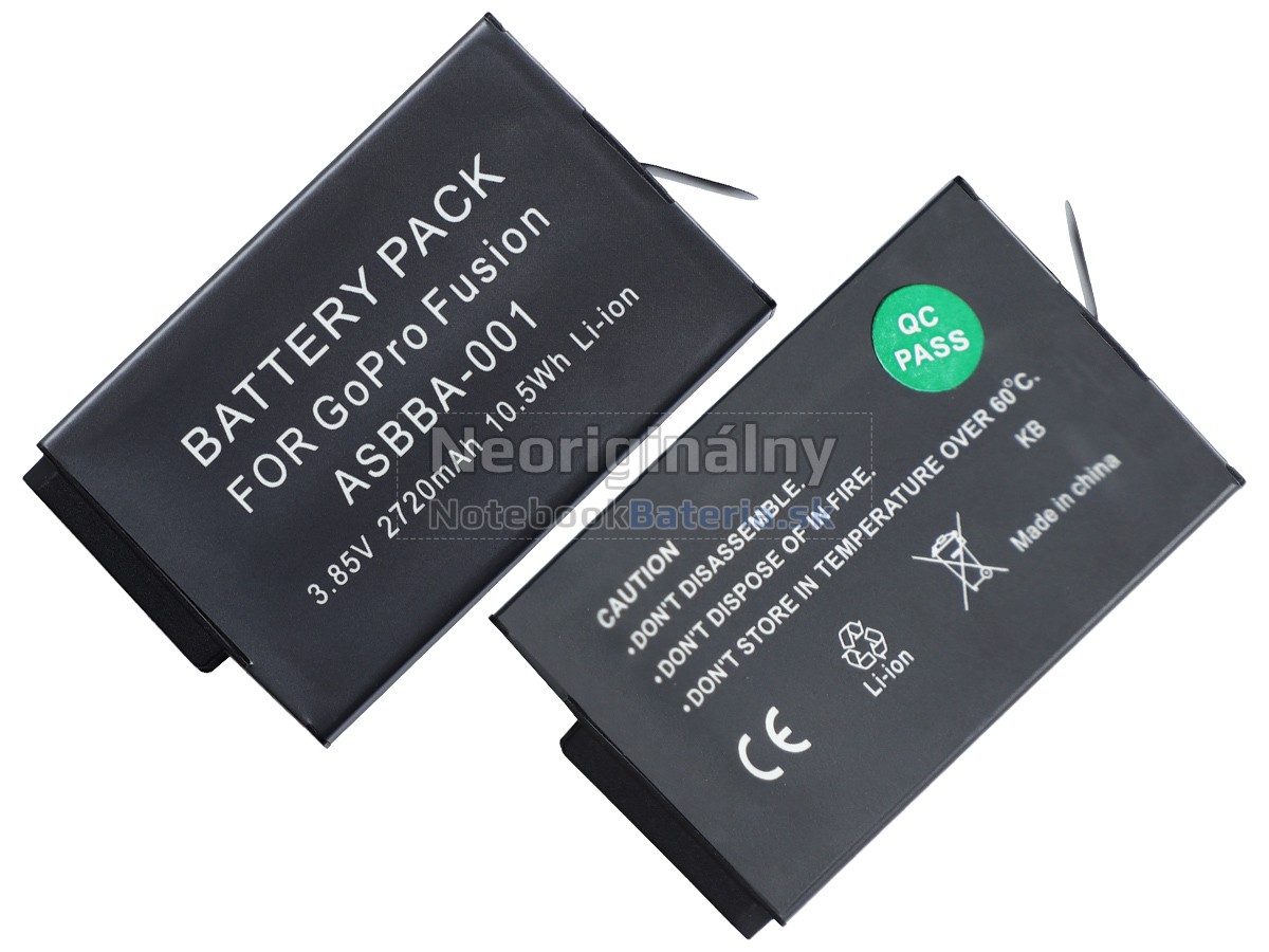 Náhradná batéria pre GoPro FUSION VR 360
