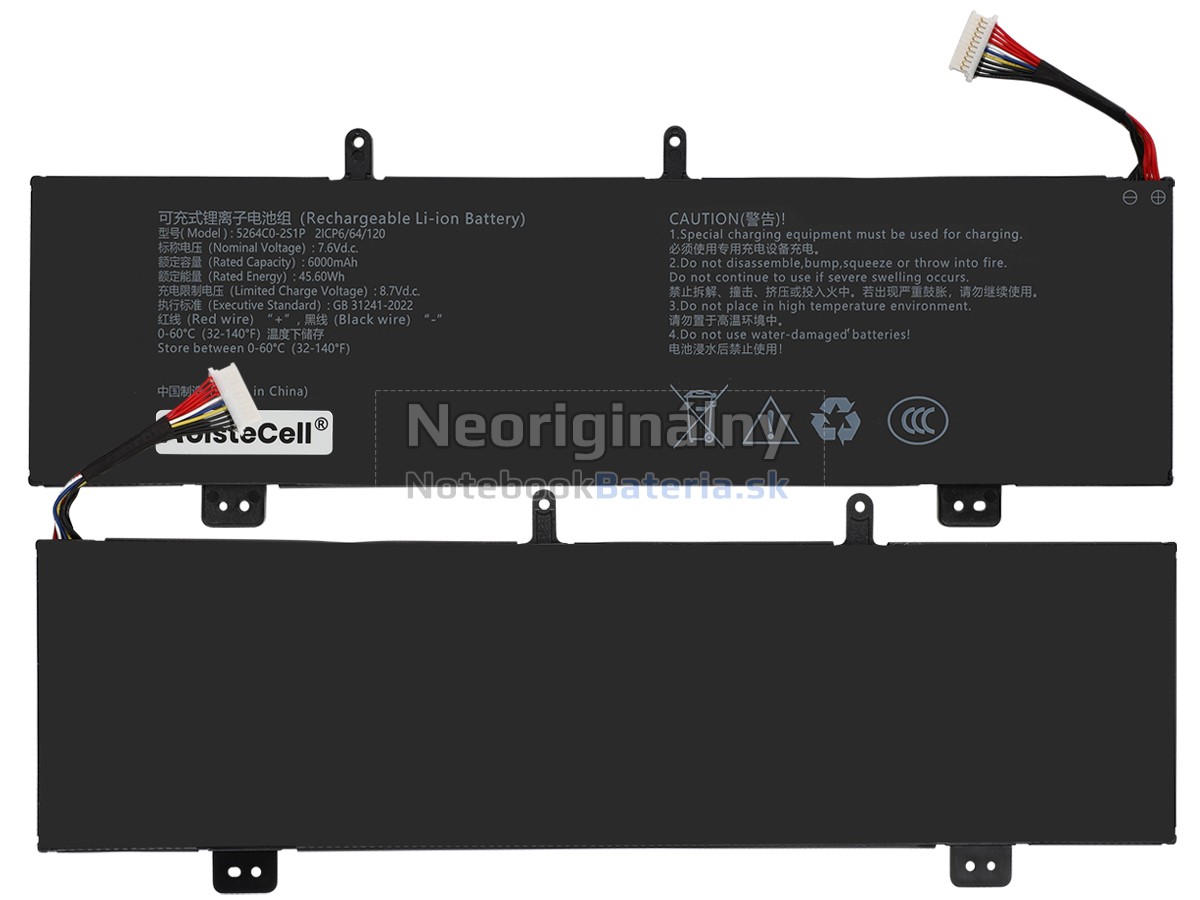 Náhradná batéria pre Haier 5264C0-2S1P