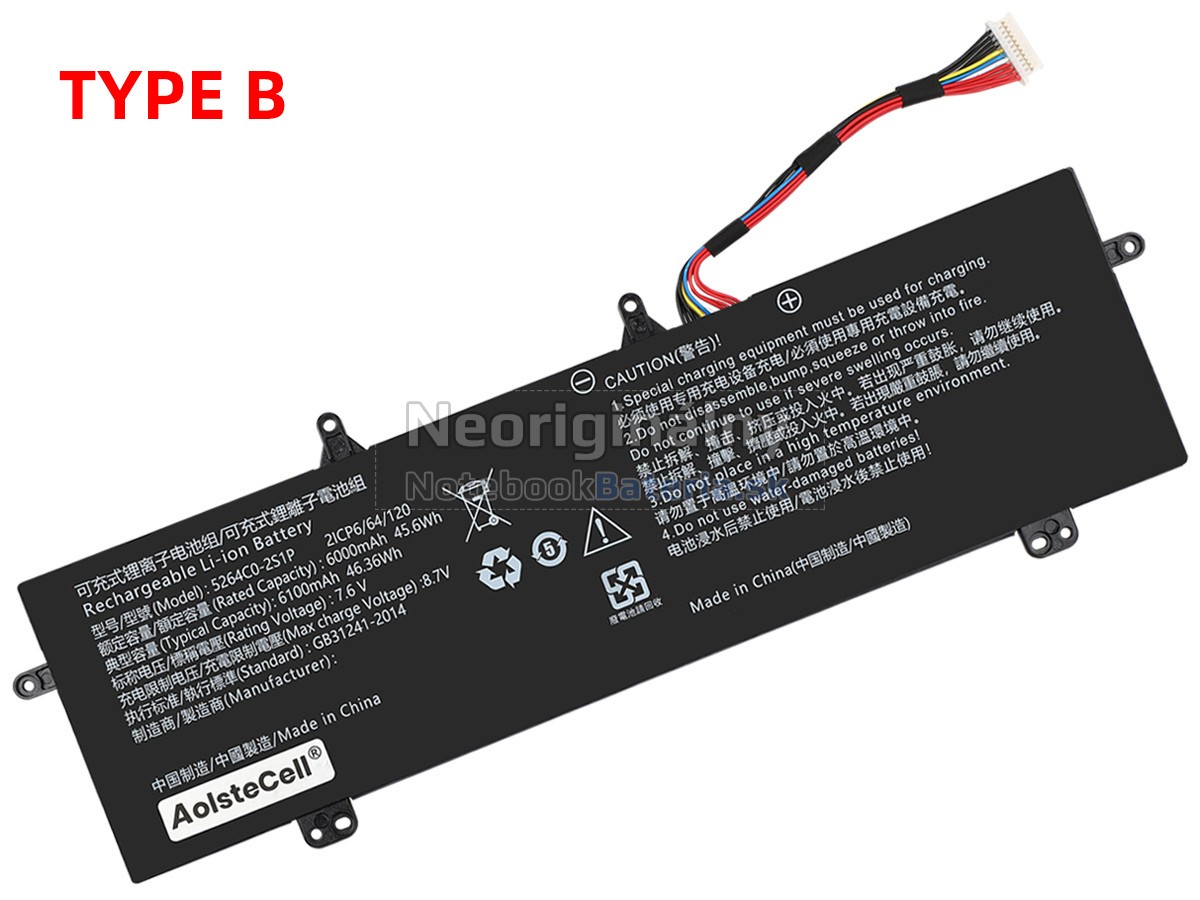 Náhradná batéria pre Haier 5264C0-2S1P