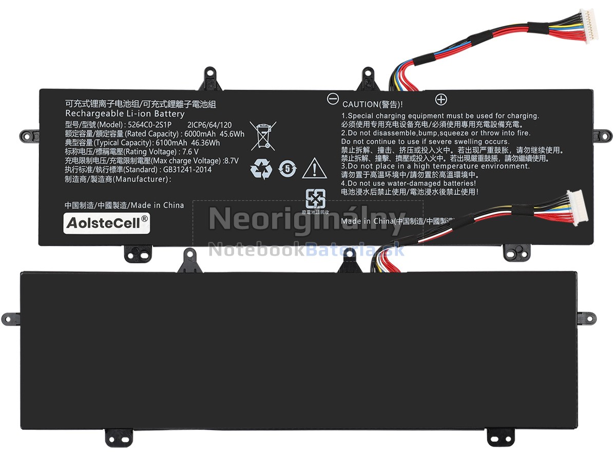 Náhradná batéria pre Haier 5264C0-2S1P