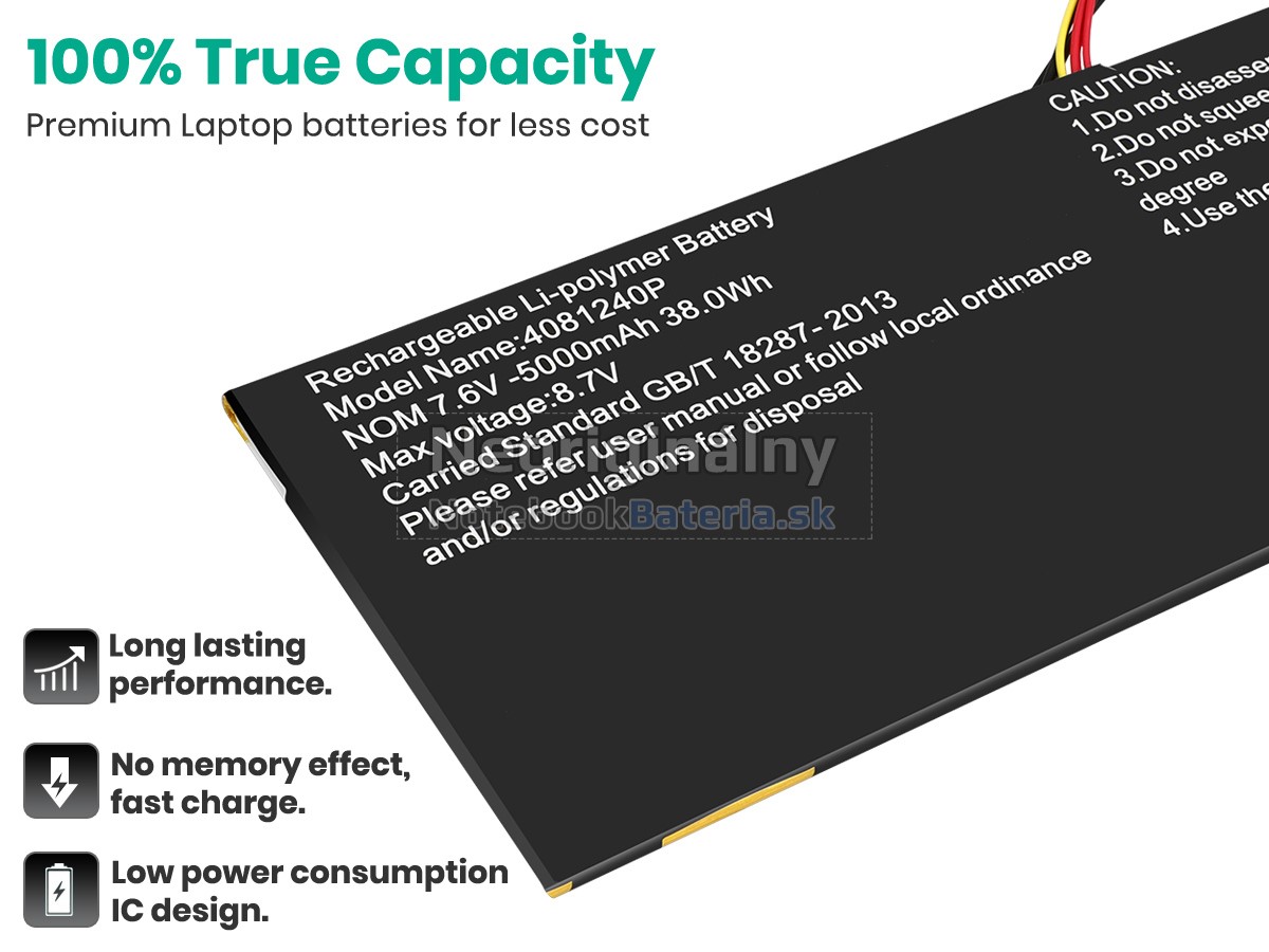 Náhradná batéria pre HIPAA 4081240P