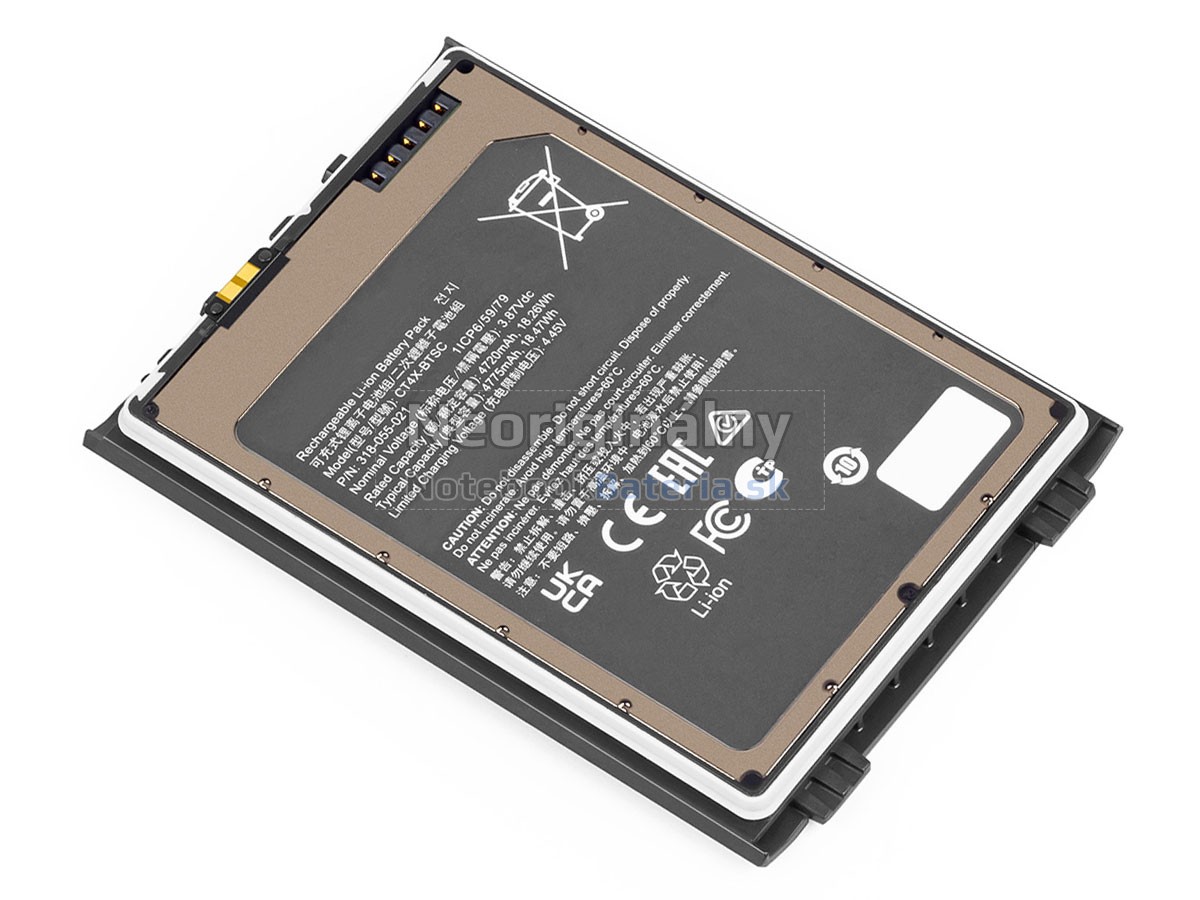 Náhradná batéria pre Honeywell CT4X-BTNA-001