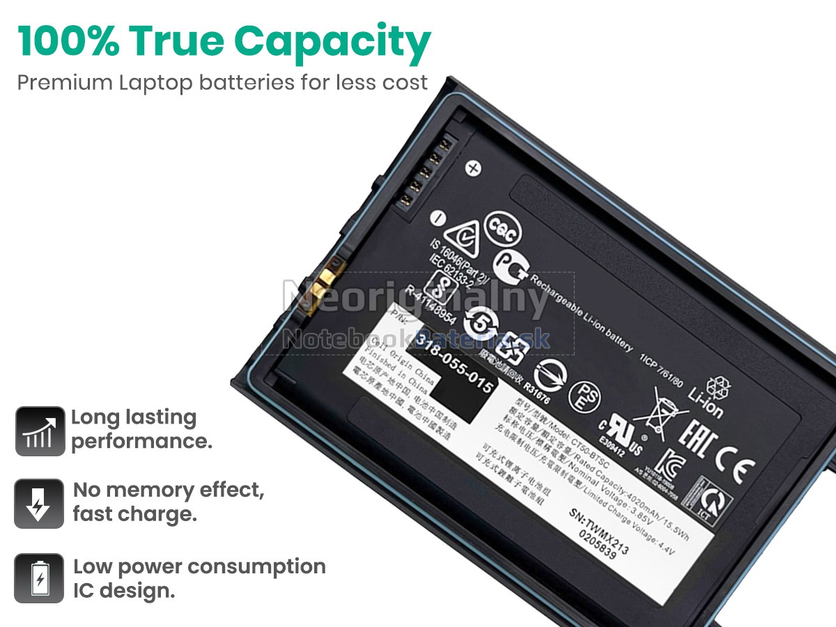 Náhradná batéria pre Honeywell 318-055-001