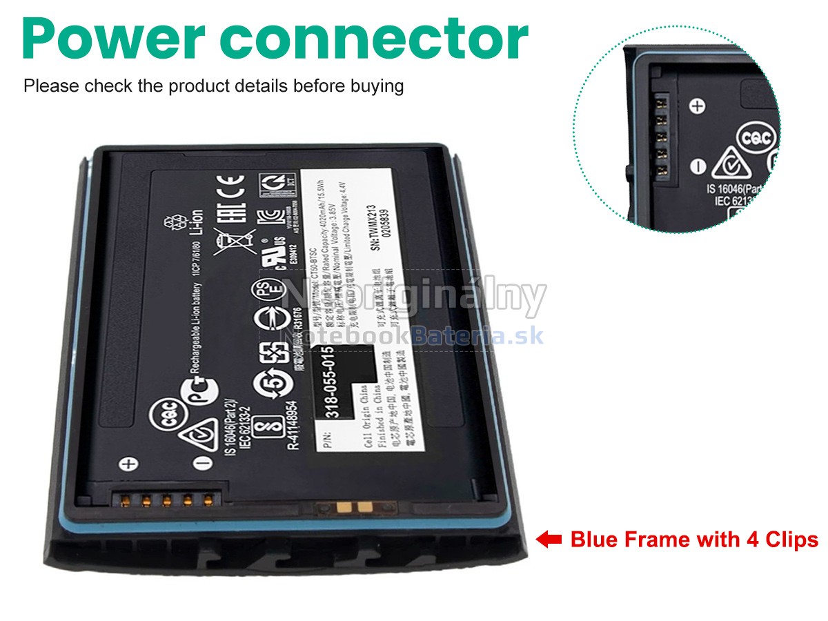 Náhradná batéria pre Honeywell 318-055-001