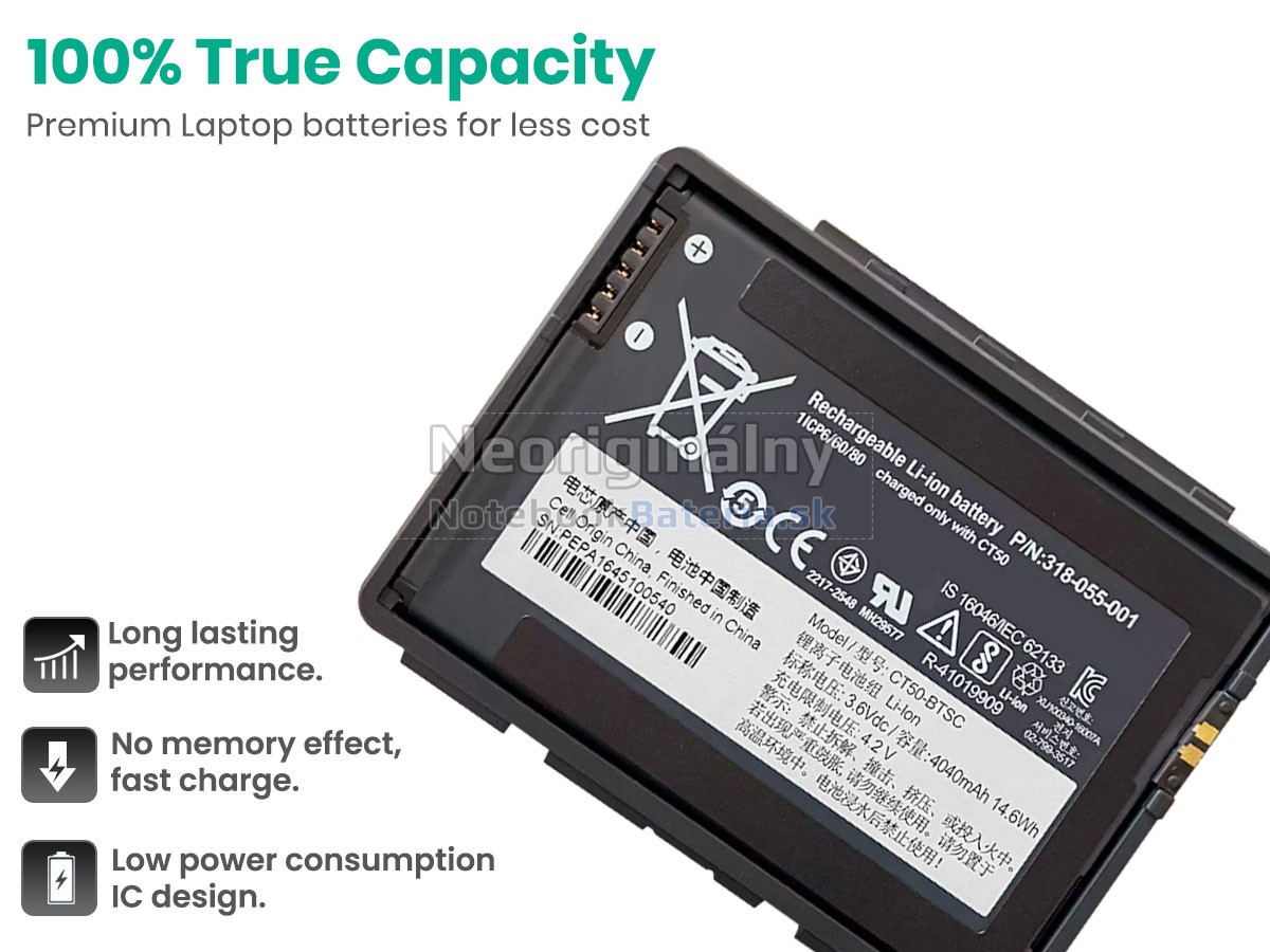 Náhradná batéria pre Honeywell 318-055-001