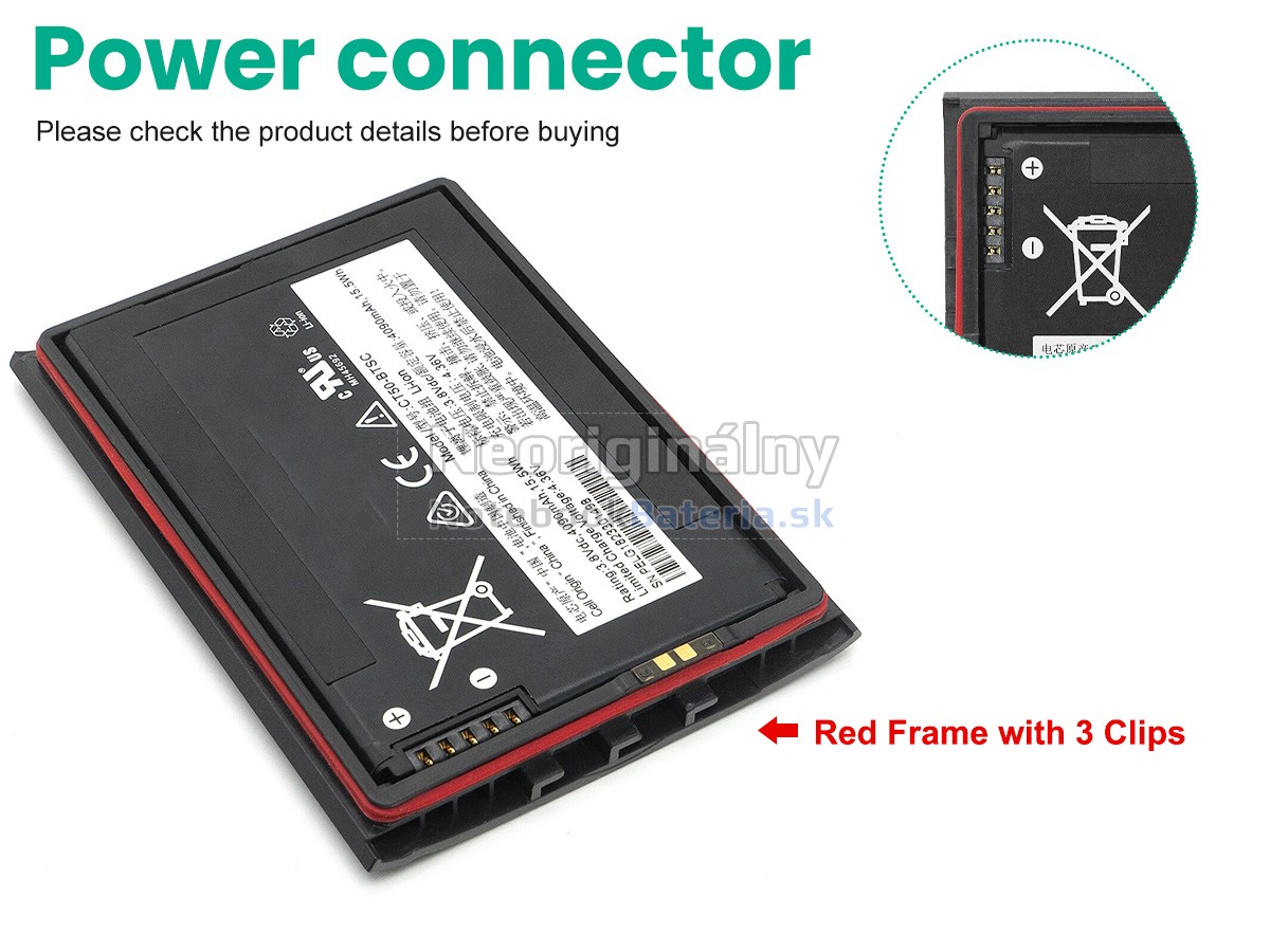 Náhradná batéria pre Honeywell 318-055-001