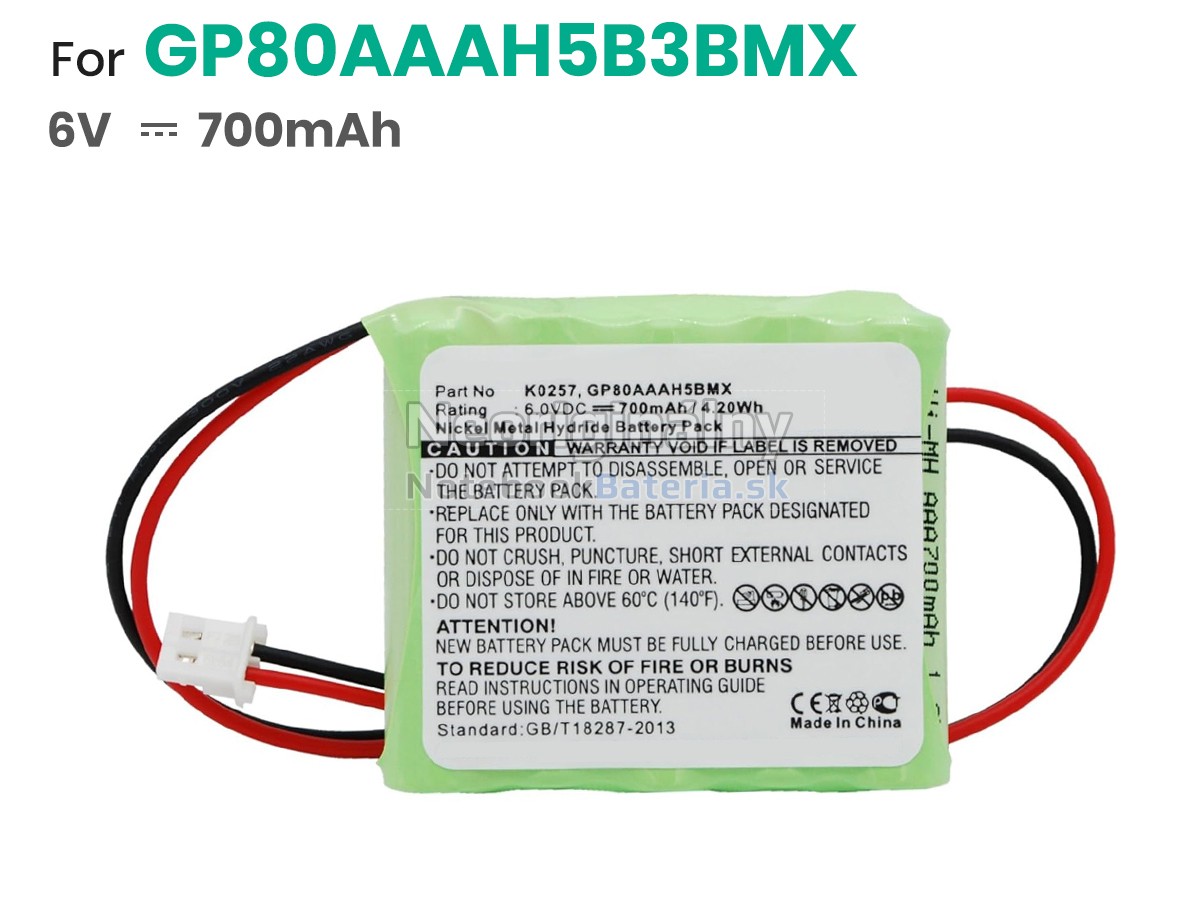 Náhradná batéria pre Honeywell 5800RP WIRELESS REPEATER