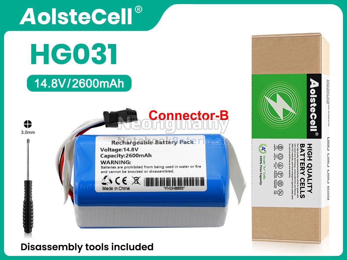 Náhradná batéria pre Hoover HGO31