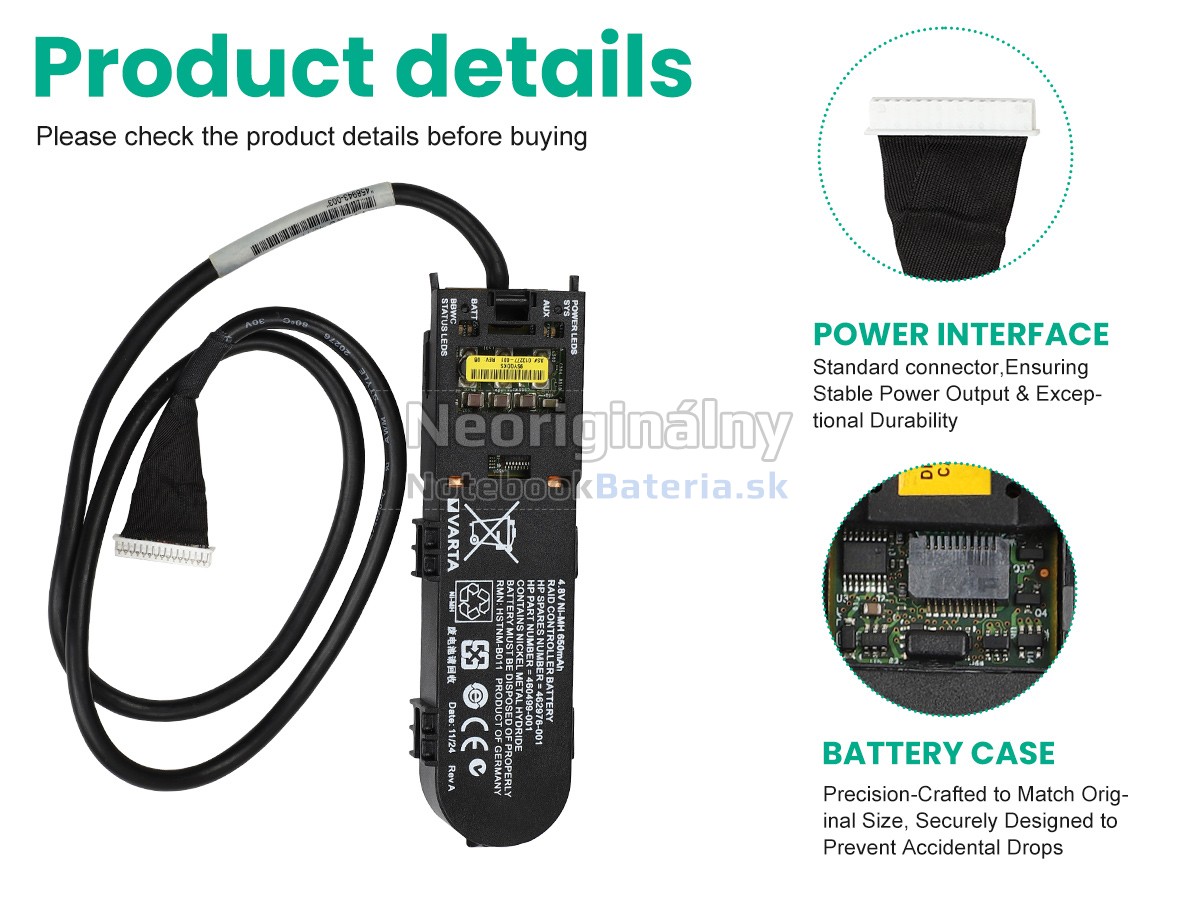 Náhradná batéria pre HP 462976-001