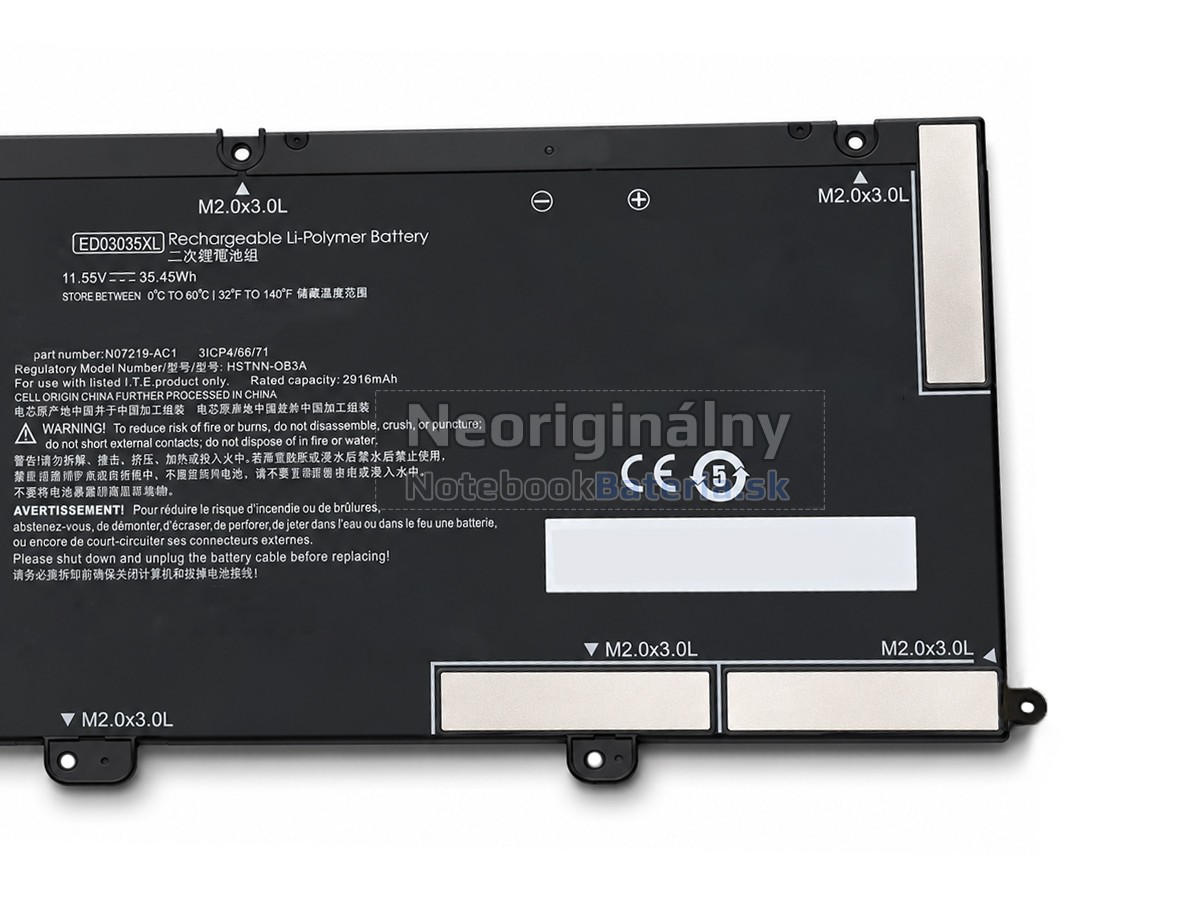 Náhradná batéria pre HP ED03035XL