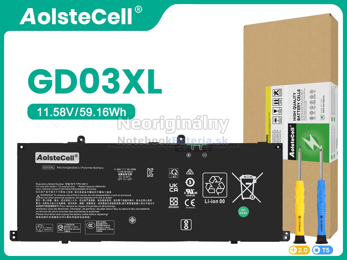Náhradná batéria pre HP GD03059XL
