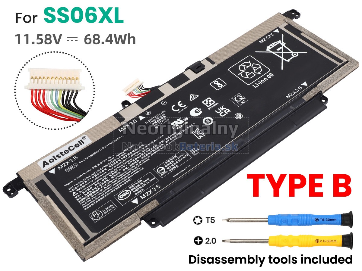 Náhradná batéria pre HP Elite DRAGONFLY 13.5 INCH G3 (4J032AV)-6L360PA