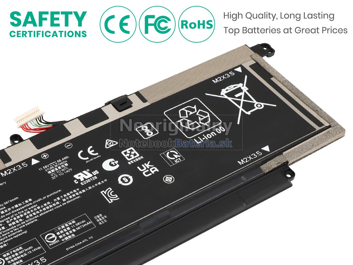 Náhradná batéria pre HP Elite DRAGONFLY 13.5 INCH G3 (4J032AV)-6L360PA