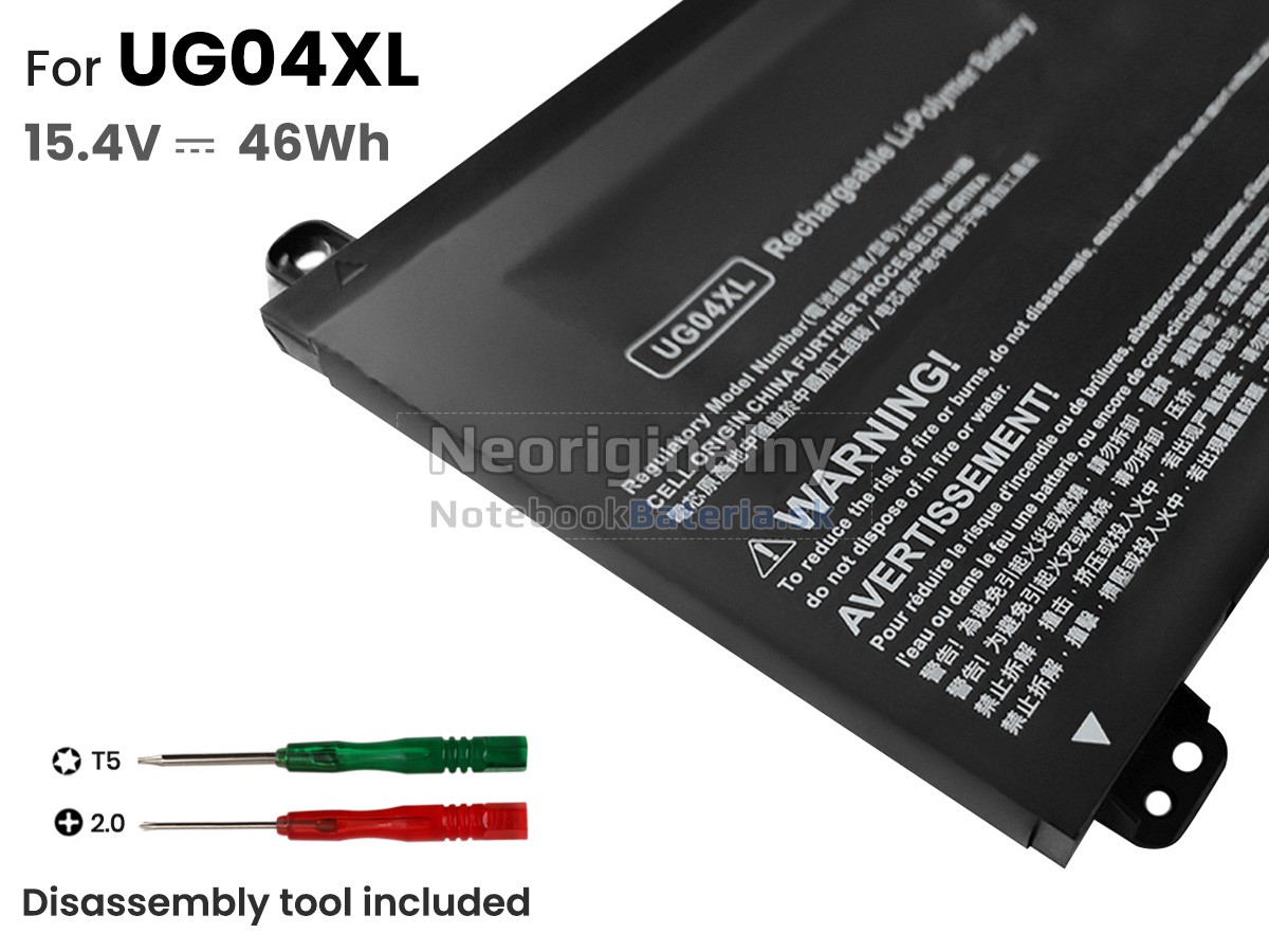 Náhradná batéria pre HP UG04XL