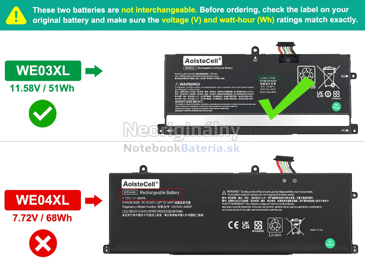 Náhradná batéria pre HP Pavilion Plus 14-EY0052AU