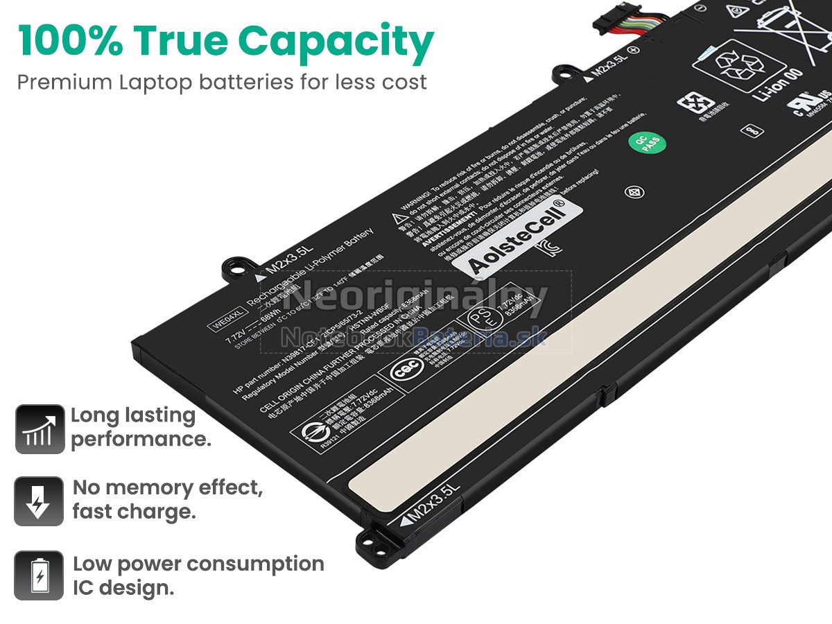 Náhradná batéria pre HP N67767-001