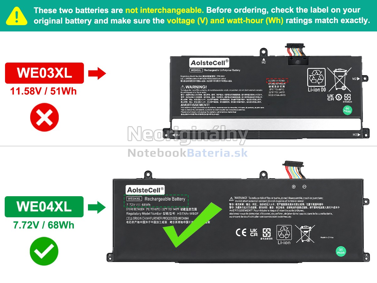 Náhradná batéria pre HP Pavilion Plus 14-EY0052AU