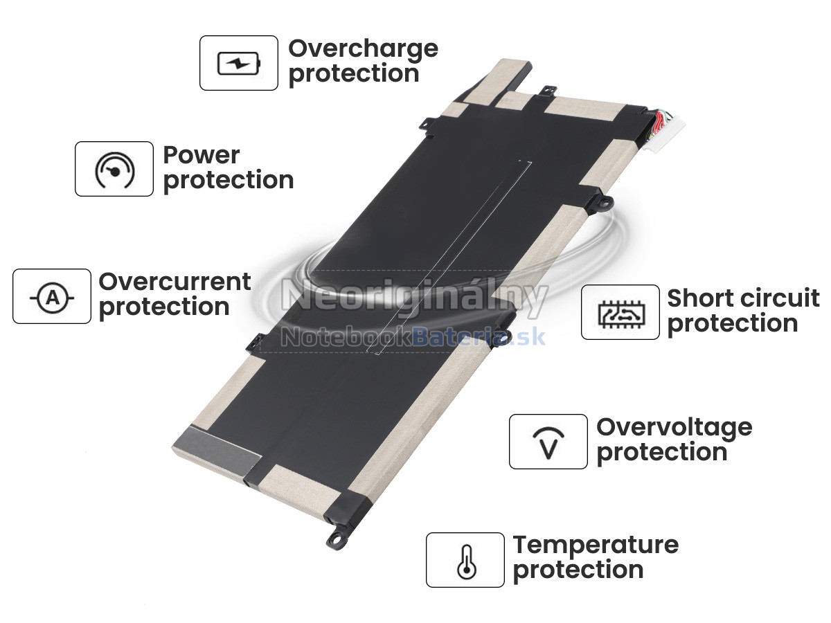 Náhradná batéria pre HP Spectre X360 Convertible 14-EA0039NO