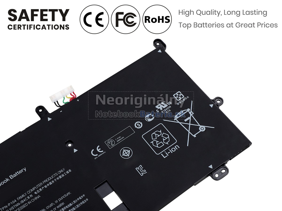 Náhradná batéria pre HP Envy X2 11-G012TU KEYBOARD DOCK