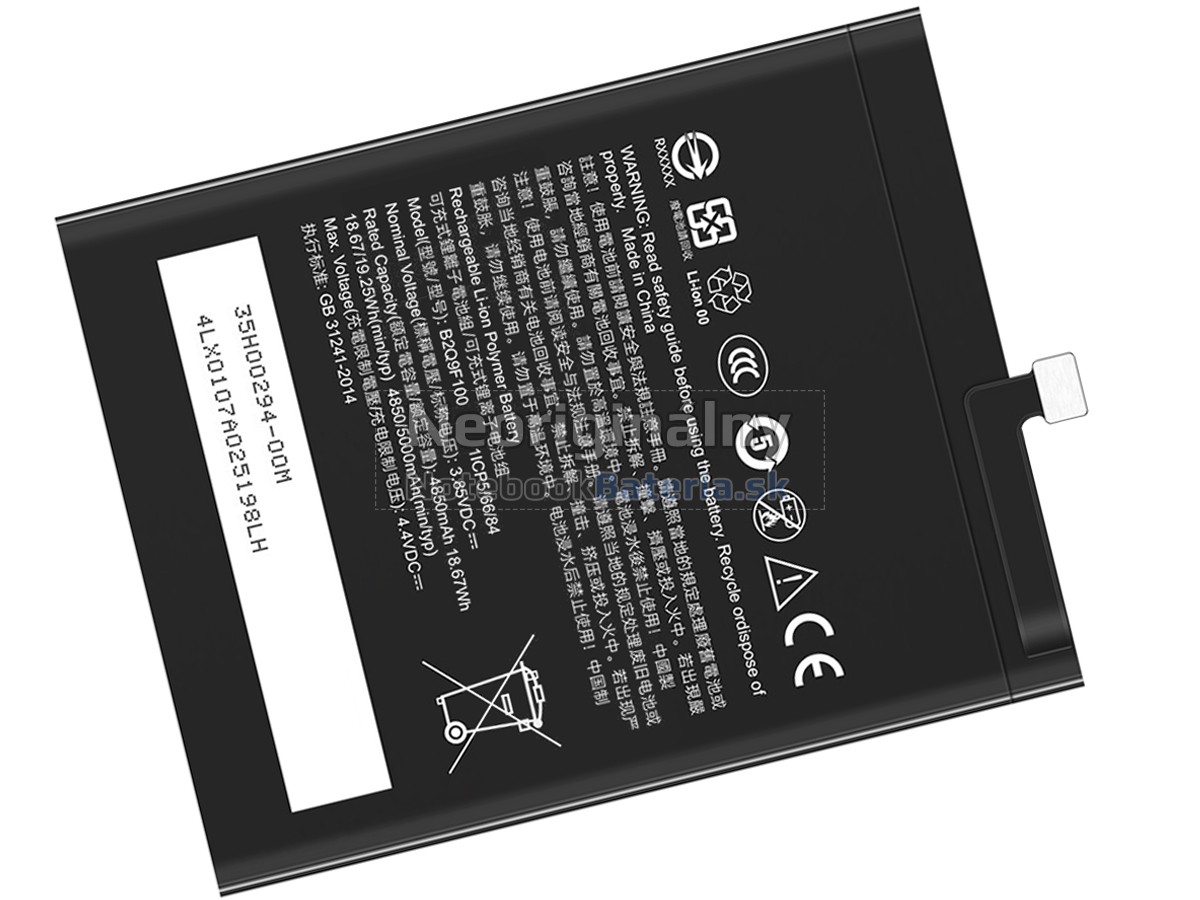 Náhradná batéria pre HTC B2Q9F100