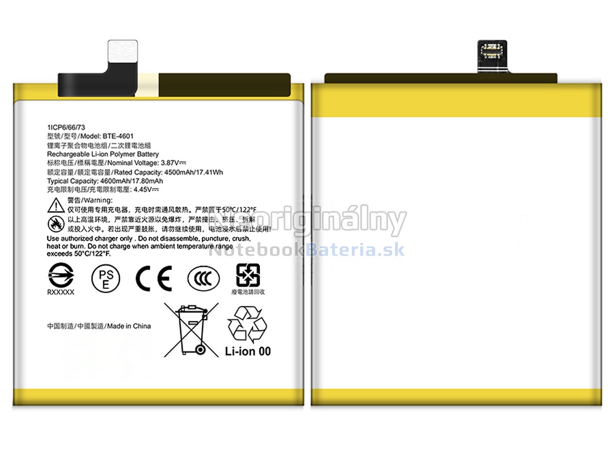 Náhradná batéria pre HTC BTE-4601