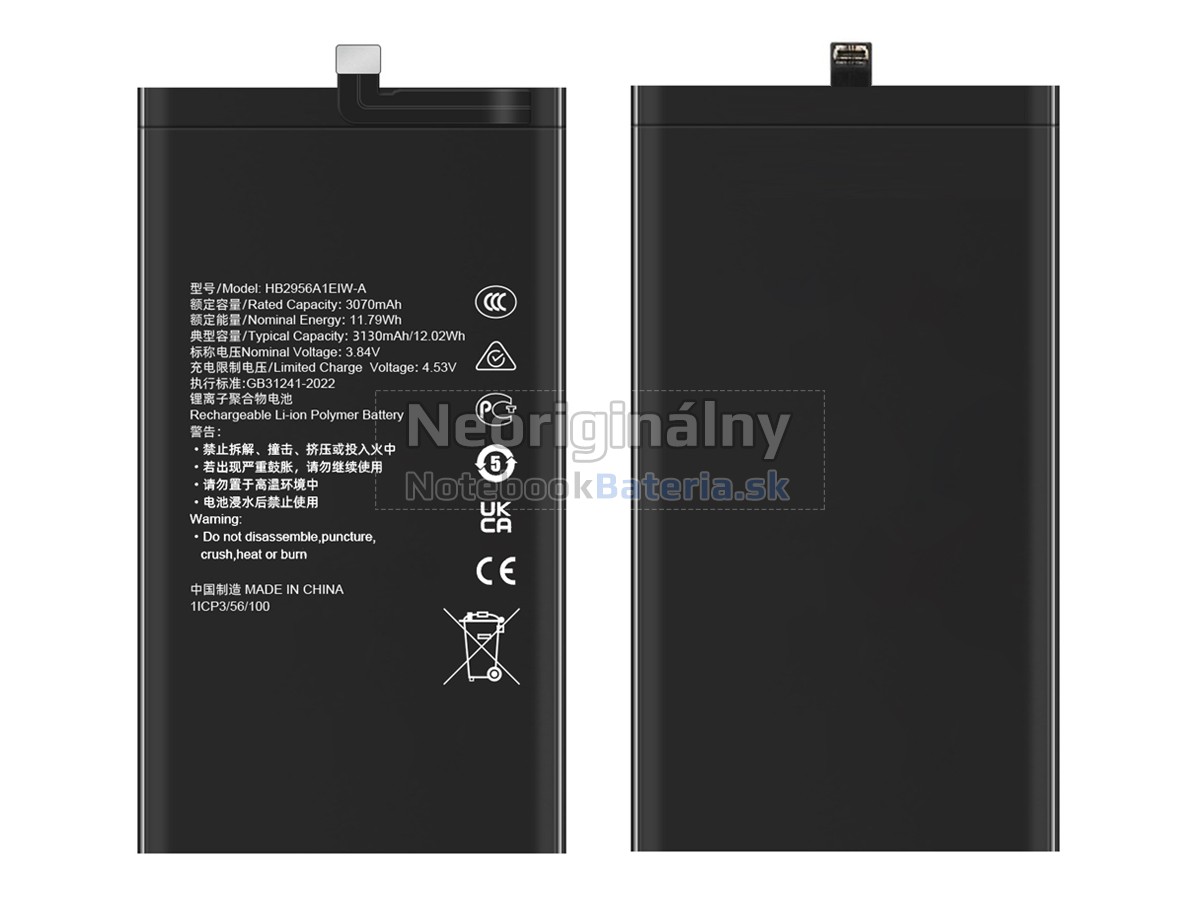 Náhradná batéria pre Huawei HB2956A1EIW-A