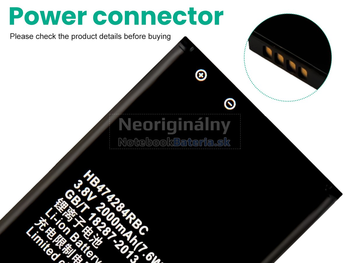 Náhradná batéria pre Huawei ASCEND Y550