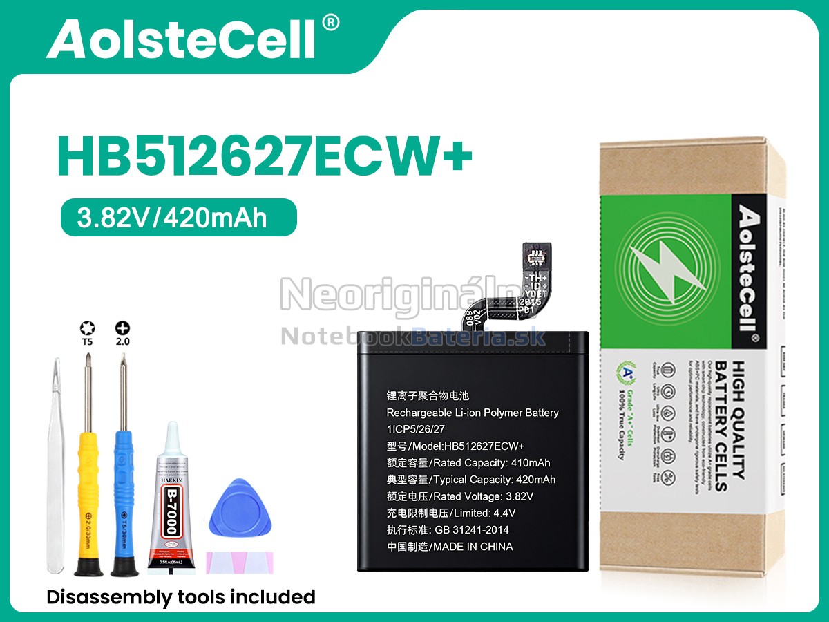 Náhradná batéria pre Huawei HB512627ECW-PLUS