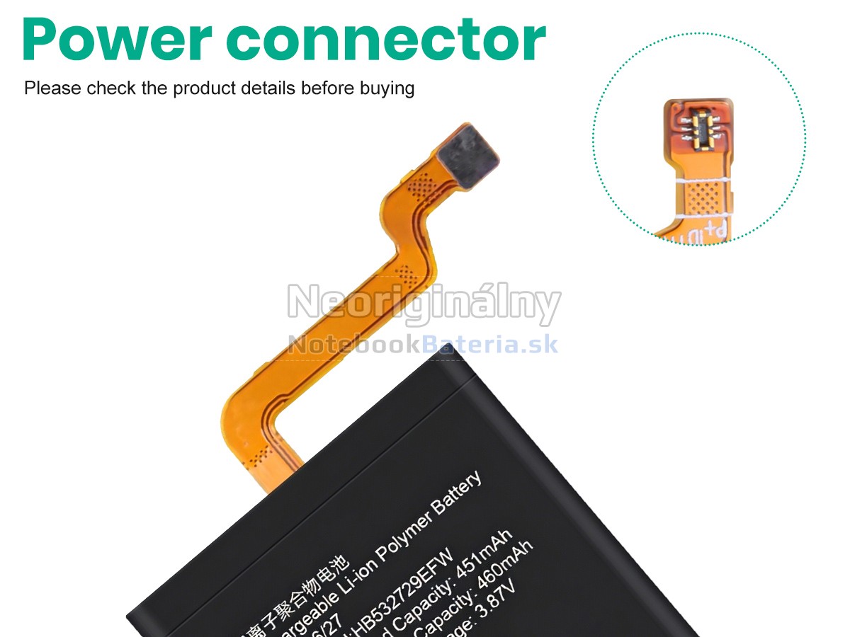 Náhradná batéria pre Huawei GT2 PRO