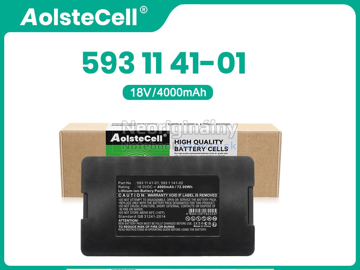 Náhradná batéria pre Husqvarna 593 1 141-02