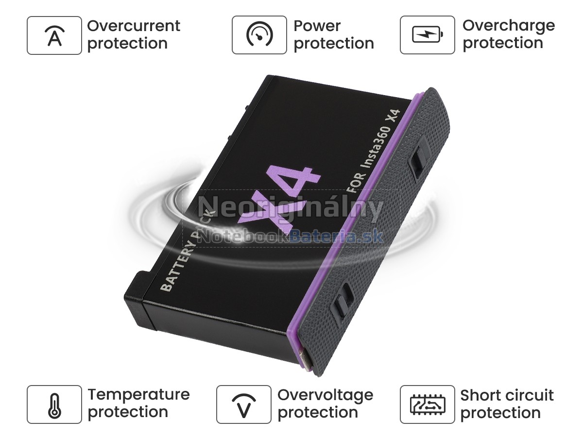 Náhradná batéria pre Insta360 X4