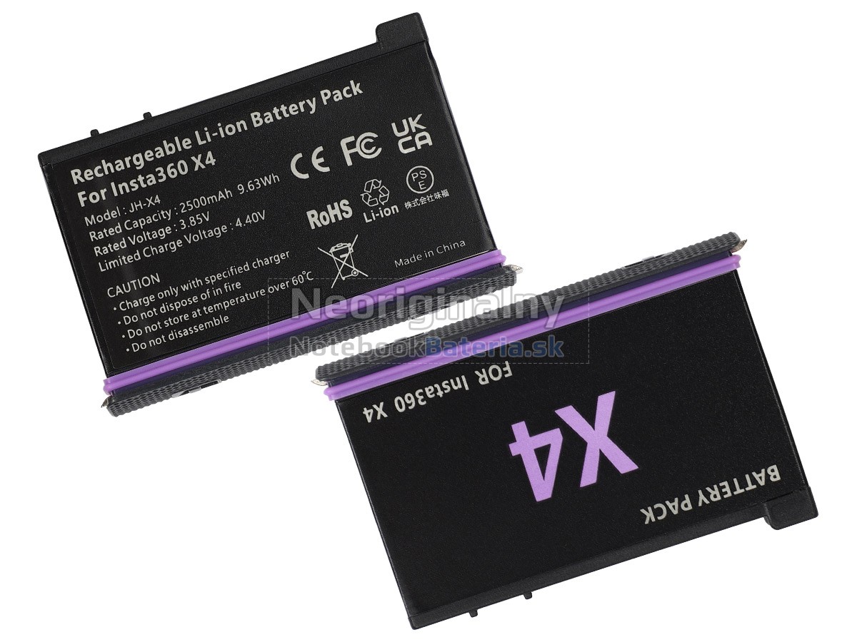 Náhradná batéria pre Insta360 X4