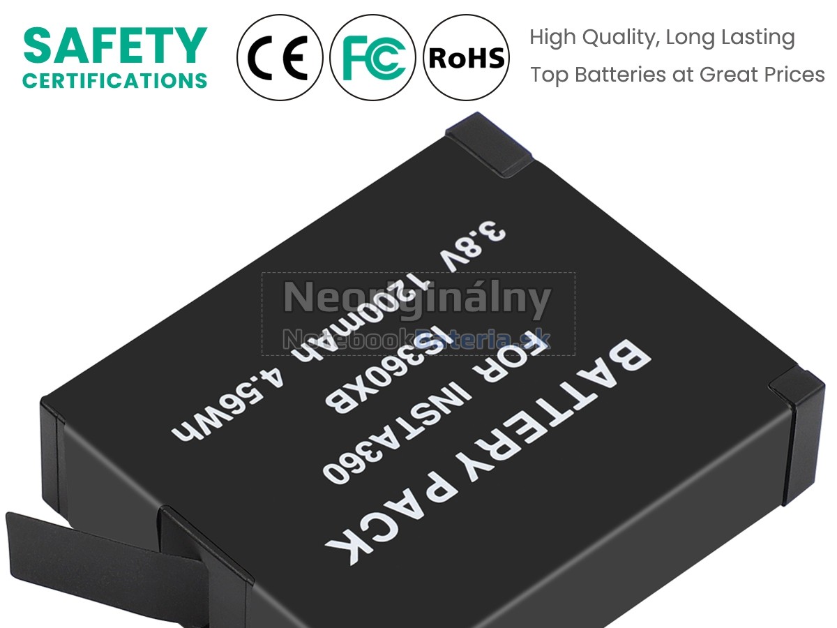 Náhradná batéria pre Insta360 ONE X