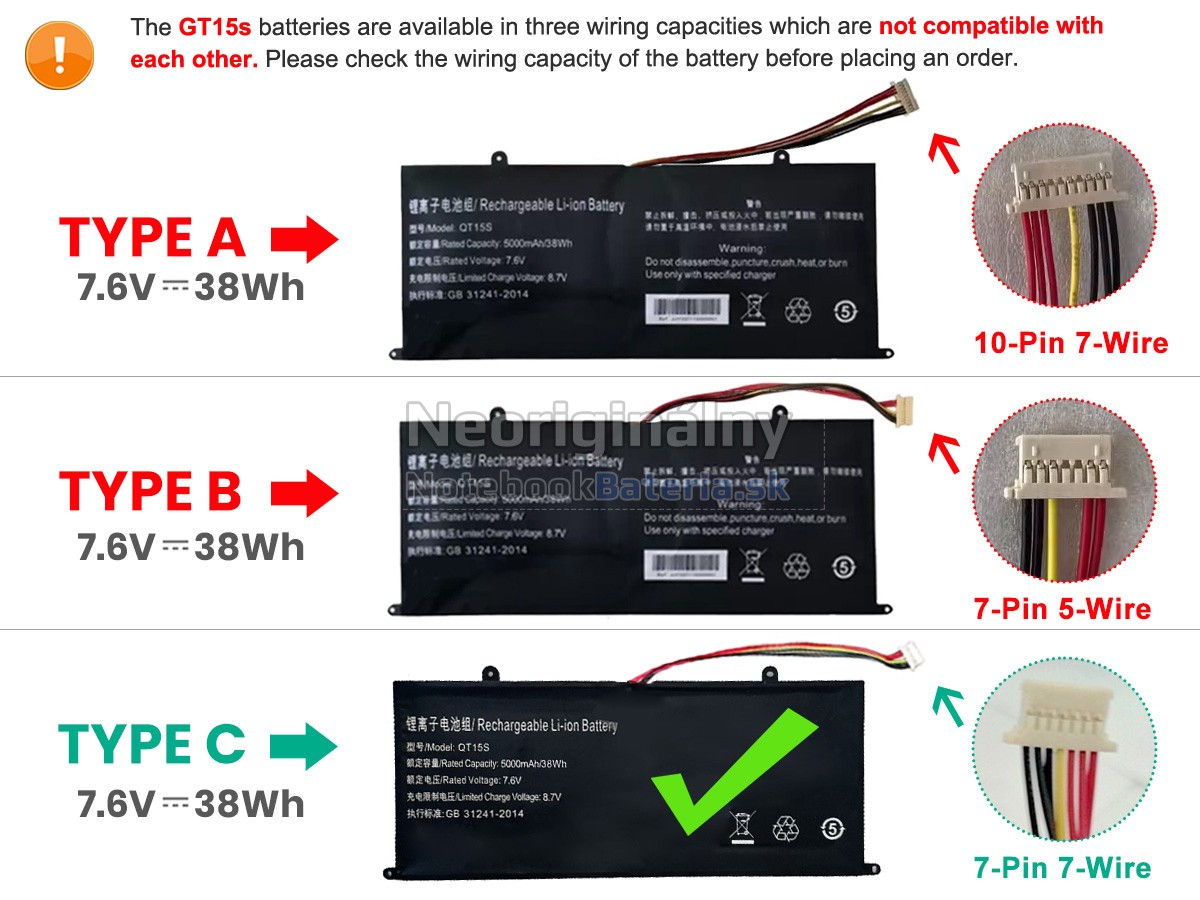Náhradná batéria pre IPASON X15