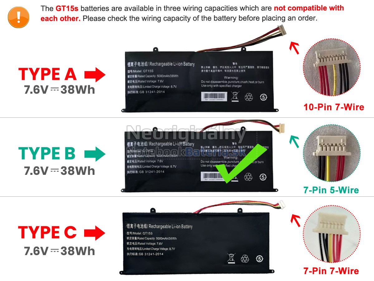 Náhradná batéria pre IPASON X15