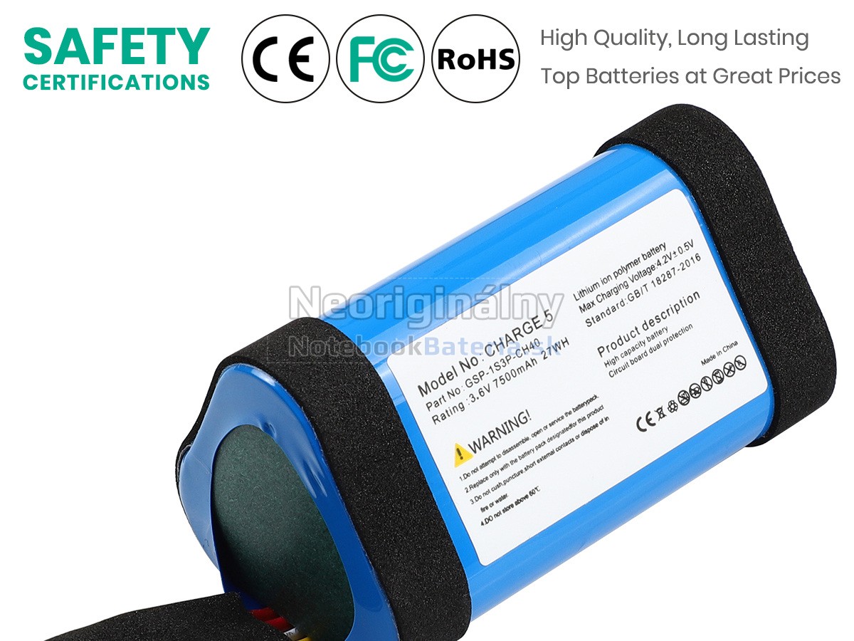 Náhradná batéria pre JBL 1AA011NA