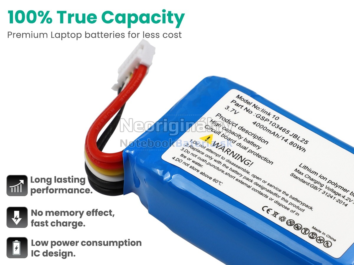 Náhradná batéria pre JBL LINK 10