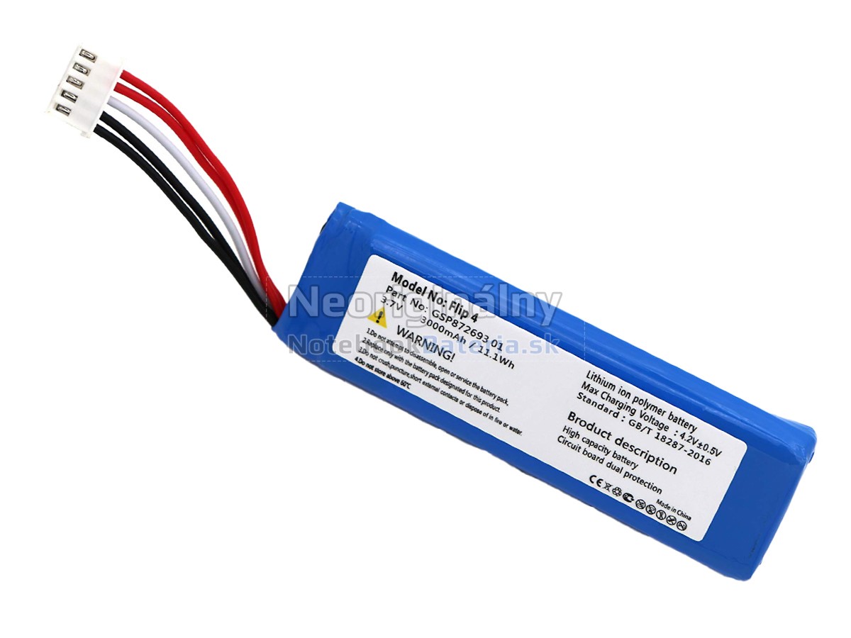 Náhradná batéria pre JBL FLIP 4 SPECIAL EDITION