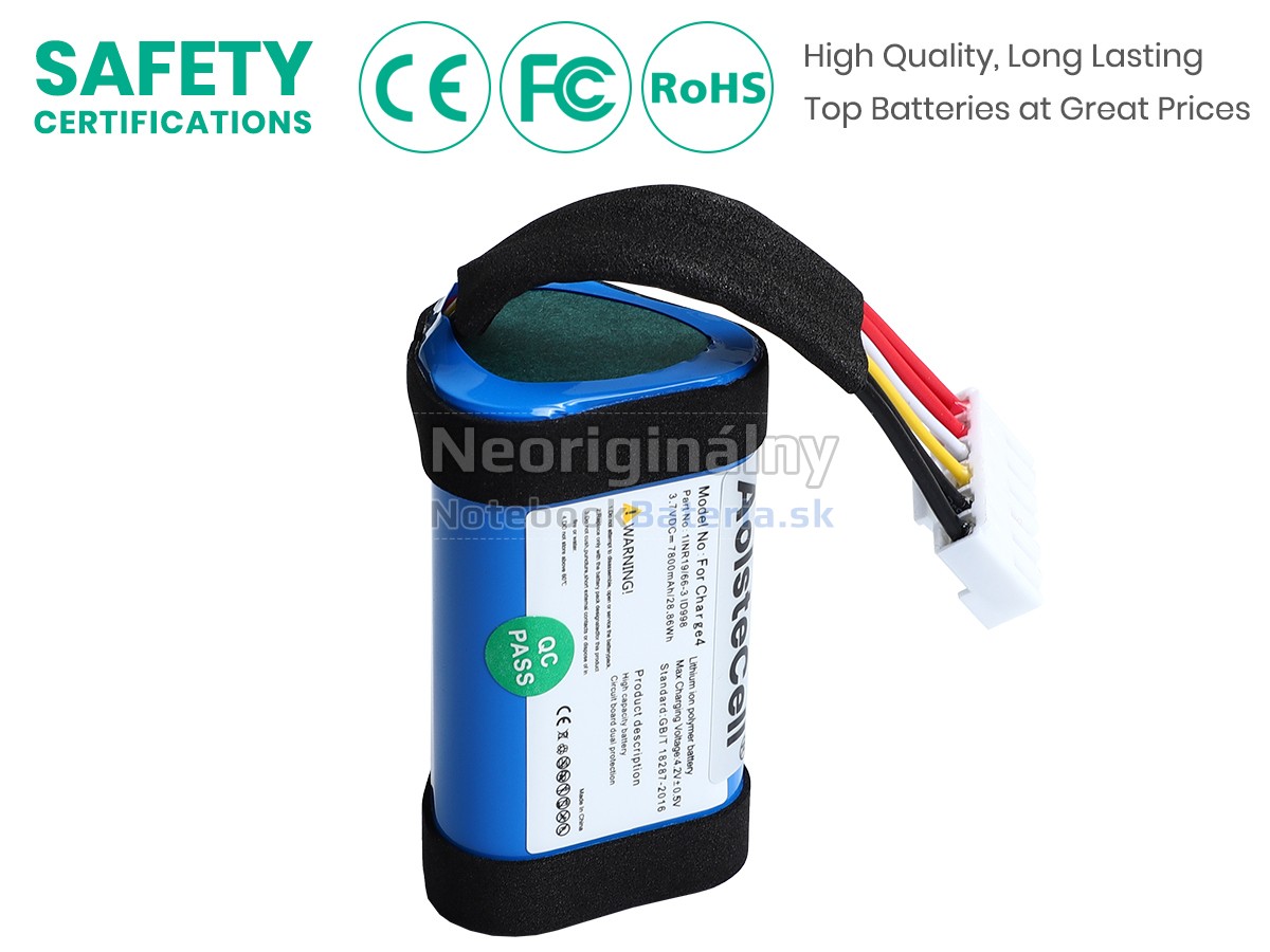 Náhradná batéria pre JBL CHARGE4WHTAM