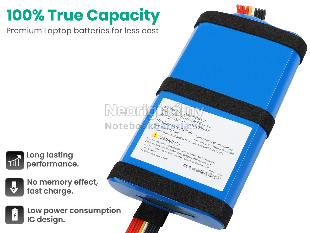 Náhradná batéria pre JBL SUN-INTE-268