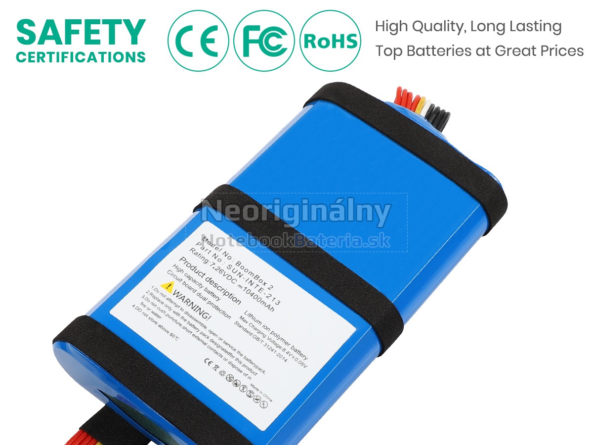 Náhradná batéria pre JBL SUN-INTE-268