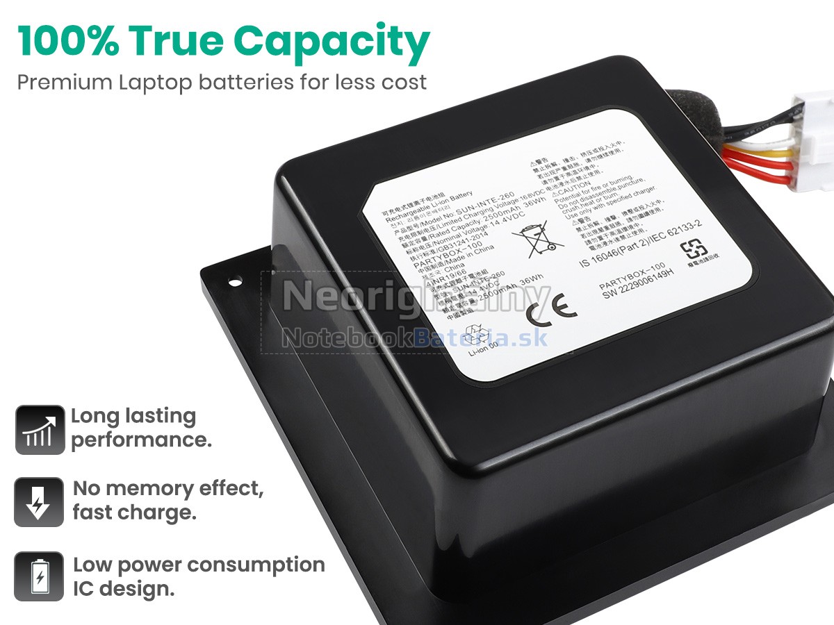 Náhradná batéria pre JBL PARTYBOX 100