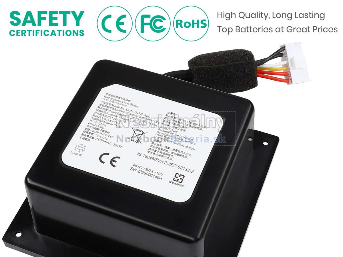 Náhradná batéria pre JBL PARTYBOX 100